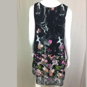 Vintage Grey Tasseled Chiffon Tunic Dresses Summer